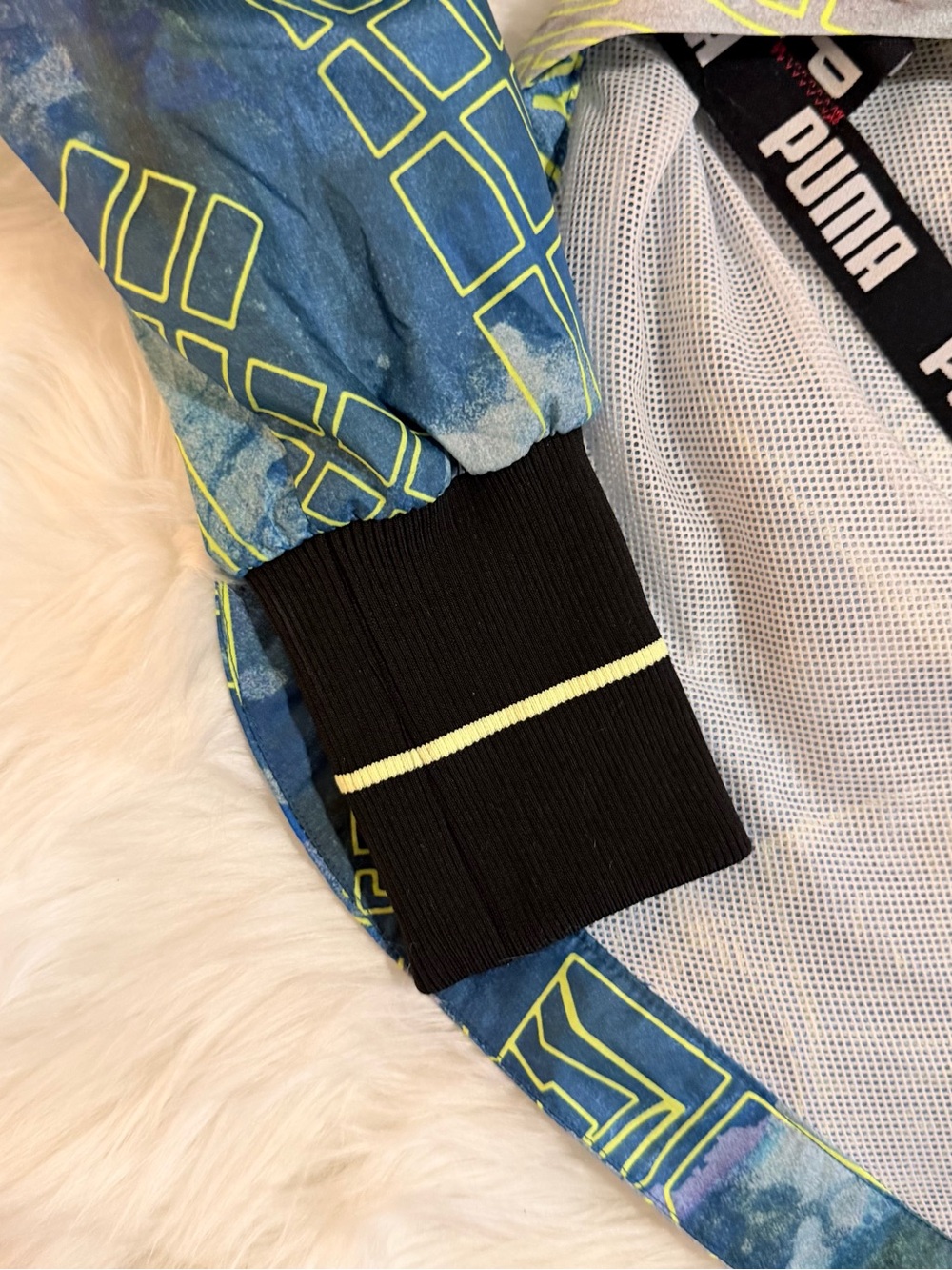 PUMA x Central Saint Martins Day Zero Cropped AOP Jacket XS - Picture 4 of 15